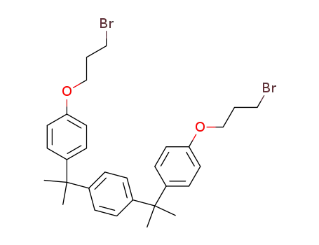 α,α'-di[(3-bromo-1-propoxy)phenyl]-1,4-diisopropylbenzene