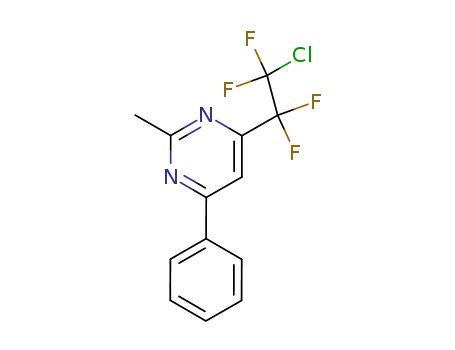 4-(2-Chloro-1,1,2,2-tetrafluoro-ethyl)-2-methyl-6-phenyl-pyrimidine
