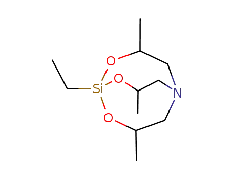 1-Ethyl-3,7,10-trimethyl-2,8,9-trioxa-5-aza-1-sila-bicyclo[3.3.3]undecane