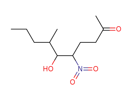 5-nitro-6-hydroxy-7-methyldecan-2-one