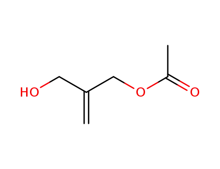 Molecular Structure of 57859-50-4 (1,3-Propanediol, 2-methylene-, monoacetate)