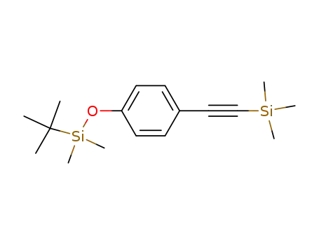 [{4-(1,1-dimethylethyl)dimethylsiloxyphenyl}ethynyl]trimethylsilane
