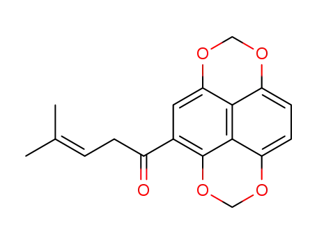 2-(4-methyl-3-pentene-1-one)-1,8:4,5-bis(methylenedioxy)naphthalene
