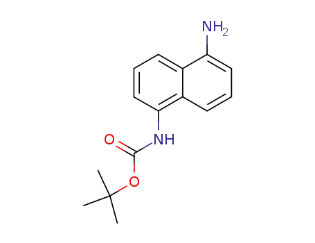 1-[N-(tert-butyloxycarbonyl)amino]-5-aminonaphthalene