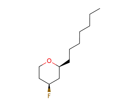 cis-2-heptyl-4-fluorotetrahydro-2H-pyran