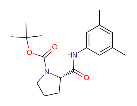 1-Pyrrolidinecarboxylic acid, 2-[[(3,5-dimethylphenyl)amino]carbonyl]-, 1,1-dimethylethyl ester, (2S)-