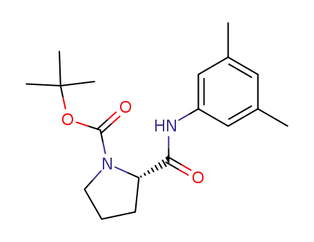 1-Pyrrolidinecarboxylic acid, 2-[[(3,5-dimethylphenyl)amino]carbonyl]-,
1,1-dimethylethyl ester, (S)-