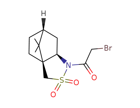 (3aS,6R,7aR)-1-(bromoacetyl)-8,8-dimethylhexahydro-3a,6-methano-2,1-benzothiazole 2,2-dioxide
