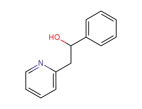 Molecular Structure of 2294-74-8 (alpha-phenylpyridine-2-ethanol)