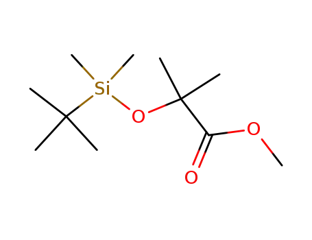 2-methyl-2-[((dimethyl)-(1,1-dimethylethyl)silyl)oxy]-propanoate