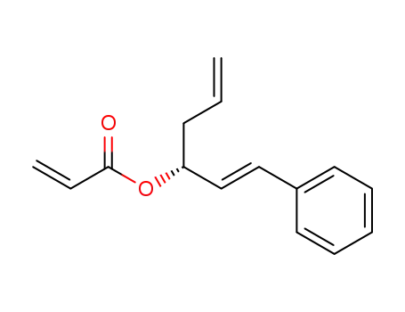 (1R)-1-[(E)-2-phenylvinyl]but-3-enyl acrylate