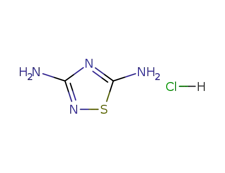 3,5-diamino-1,2,4-thiadiazole hydrochloride