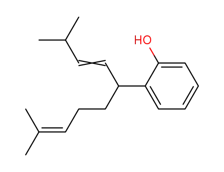 4-(1-(4-methylpent-3-enyl)-4-methylpent-2-enyl)-phenol