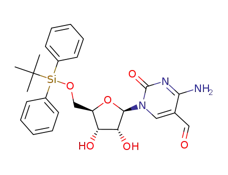 4-Amino-1-[(2R,3R,4S,5R)-5-(tert-butyl-diphenyl-silanyloxymethyl)-3,4-dihydroxy-tetrahydro-furan-2-yl]-2-oxo-1,2-dihydro-pyrimidine-5-carbaldehyde