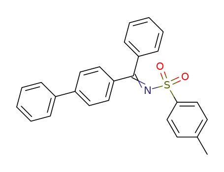 N-[1-Biphenyl-4-yl-1-phenyl-meth-(Z)-ylidene]-4-methyl-benzenesulfonamide