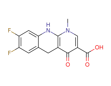 7,8-difluoro-1-methyl-4-oxo-1,4,5,10-tetrahydro-benzo[b][1,8]naphthyridine-3-carboxylic acid
