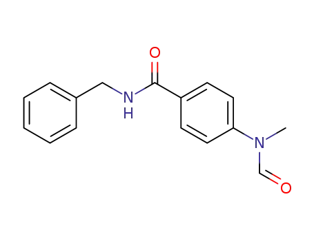 N-(4-benzylaminocarbonylphenyl)-N-methylformamide