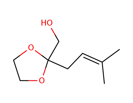 [2-(3-methyl-buten-2-yl)-[1,3]-dioxolan-2-yl]-methanol