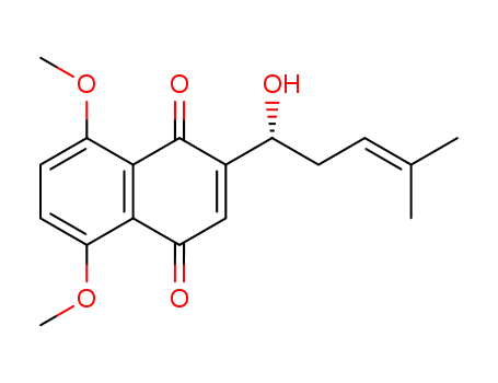 (R)-2-(1-hydroxy-4-methylpent-3-enyl)-5,8-dimethoxynaphthalene-1,4-dione