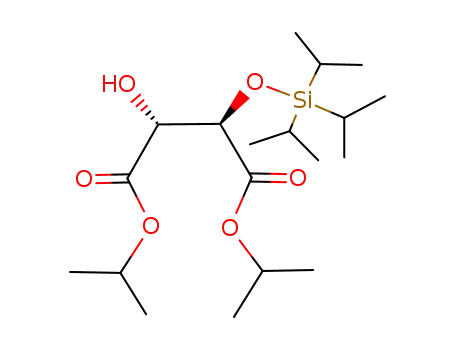 (2R,3R)-2-Hydroxy-3-triisopropylsilanyloxy-succinic acid diisopropyl ester