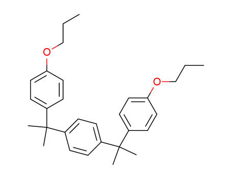 α,α'-bis(4-propyloxyphenyl)-1,4-di(isopropyl)benzene