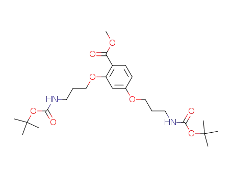methyl 2,4‐bis(3‐((tert‐butoxycarbonyl)amino)propoxy)benzoate