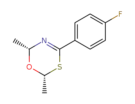 2,6-dimethyl-4-(p-fluorophenyl)-6H-1,3,5-oxathiazine
