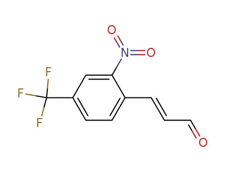 (E)-3-(2-nitro-4-(trifluoromethyl)phenyl)acrylaldehyde