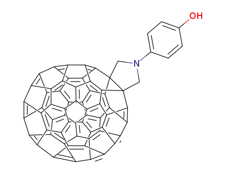 N-(4-hydroxyphenyl)-3,4-fulleropyrrolidine