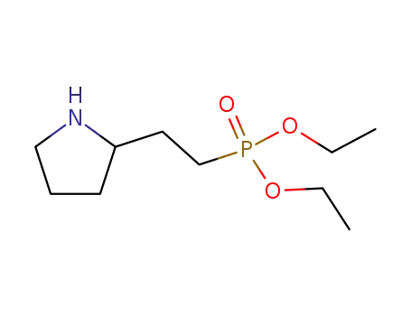 (2-pyrrolidin-2-yl-ethyl)-phosphonic acid diethyl ester