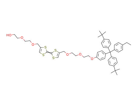 2-(2-{4'-[2-(2-{4-[bis-(4-tert-butyl-phenyl)-(4-ethyl-phenyl)-methyl]-phenoxy}-ethoxy)-ethoxymethyl]-[2,2']bi[[1,3]dithiolylidene]-4-ylmethoxy}-ethoxy)-ethanol