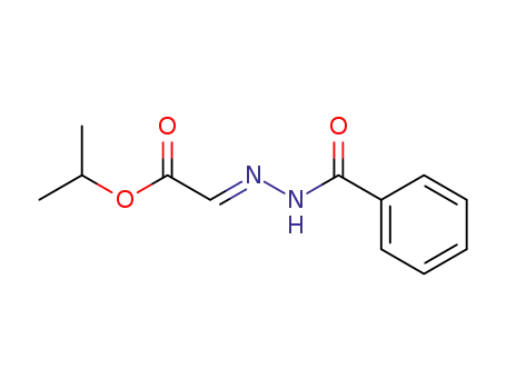 (benzoylhydrazono)acetic acid isopropyl ester