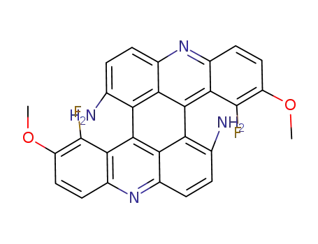 cyclohexyl[1,2,3-kl;4,5,6-k'l']-5,13-diamino-4,12-difluoro-3,11-dimethoxtdiacridine