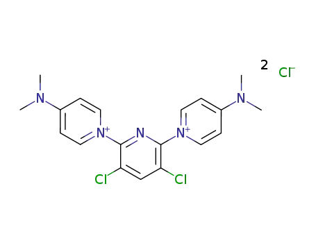 1,1'-bis[4-dimethylamino-(3,5-dichloro-pyridine-2,6-diyl)pyridinium]dichloride