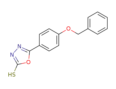5-(4-benzyloxy-phenyl)-[1,3,4]oxadiazole-2-thiol