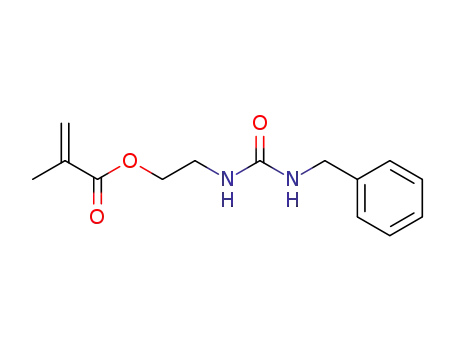 2-methylacrylic acid 2-(3-benzylureido)ethyl ester
