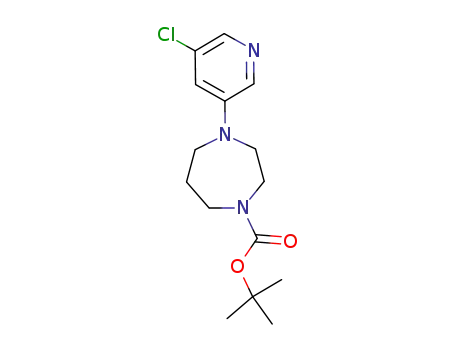 4-(5-chloropyridin-3-yl)-[1,4]diazepane-1-carboxylic acid tert-butyl ester