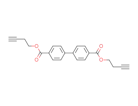 biphenyl-4,4'-dicarboxylic acid dibut-3-ynyl ester
