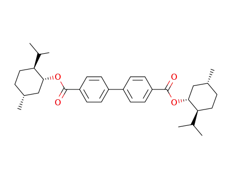 bis-(1R,2S,5R-2-isopropyl-5-methylcyclohexyl) biphenyl-4,4'-dicarboxylate