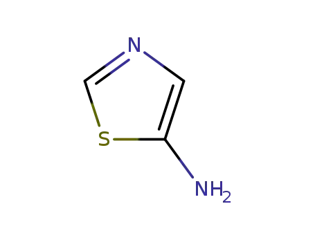 Molecular Structure of 17721-00-5 (5-Thiazolamine)