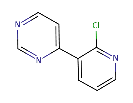 Molecular Structure of 870221-17-3 (4-(2-Chloropyridin-3-yl)pyriMidine)