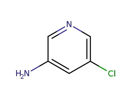 Molecular Structure of 22353-34-0 (5-CHLORO-3-PYRIDINAMINE)