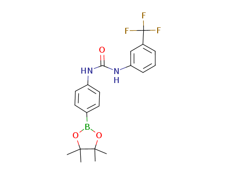 Urea,
N-[4-(4,4,5,5-tetramethyl-1,3,2-dioxaborolan-2-yl)phenyl]-N'-[3-(trifluoro
methyl)phenyl]-