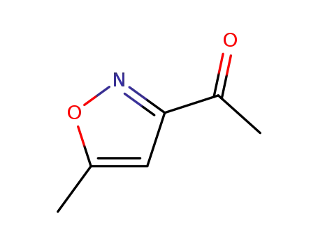 Molecular Structure of 24068-54-0 (1-(5-Methyl-3-Isoxazolyl)Ethanone)