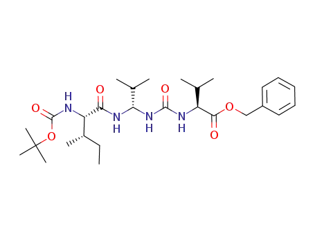 (C5H9O2)(NHCH(C4H9)CO)(NHCH(C3H7))(NHCONHCH(C3H7)COOC7H7)