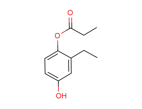 1-O-propanoyl-2-ethylhydroquinone