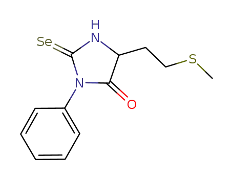 5-(3-thiabutyl)-3-phenyl-2-selenoxoimidazolidin-4-one