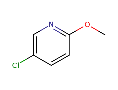Molecular Structure of 13473-01-3 (5-Chloro-2-methoxypyridine)