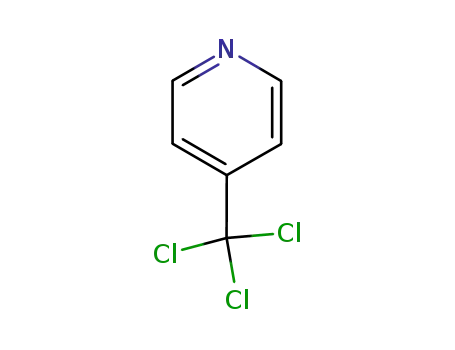 Molecular Structure of 22796-40-3 (4-(trichloromethyl)pyridine)