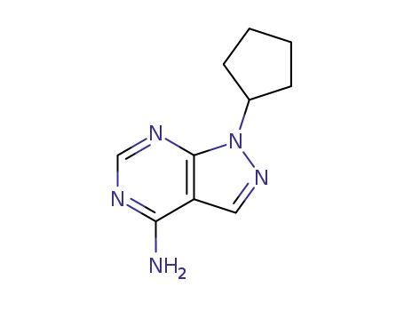 1-cyclopentyl-1H-pyrazolo[3,4-d]pyrimidin-4-ylamine